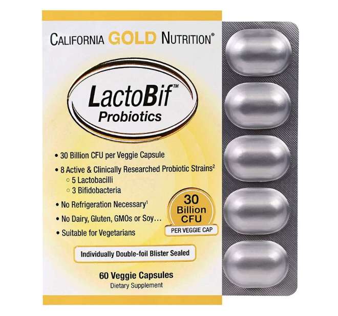 California Gold Nutrition, LactoBif（ラクトビフィ）プロバイオティク
