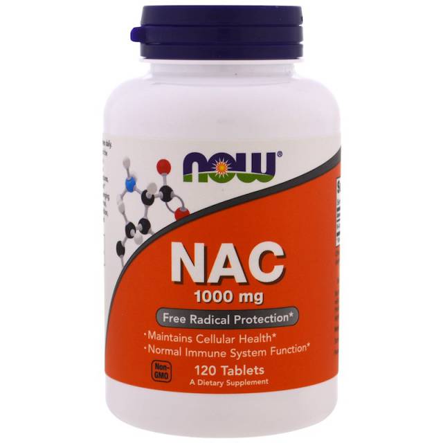 健康的な脳と神経組織をサポート　Now Foods　NAC