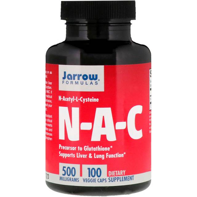 肝臓と肺の機能をサポート　Jarrow Formulas N-A-C