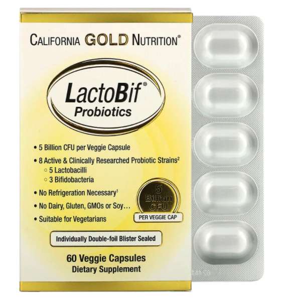 California Gold Nutrition ラクトビフ プロバイオティクス