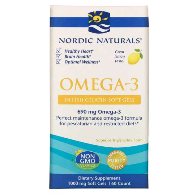 Nordic naturals オメガ3ソフトジェル